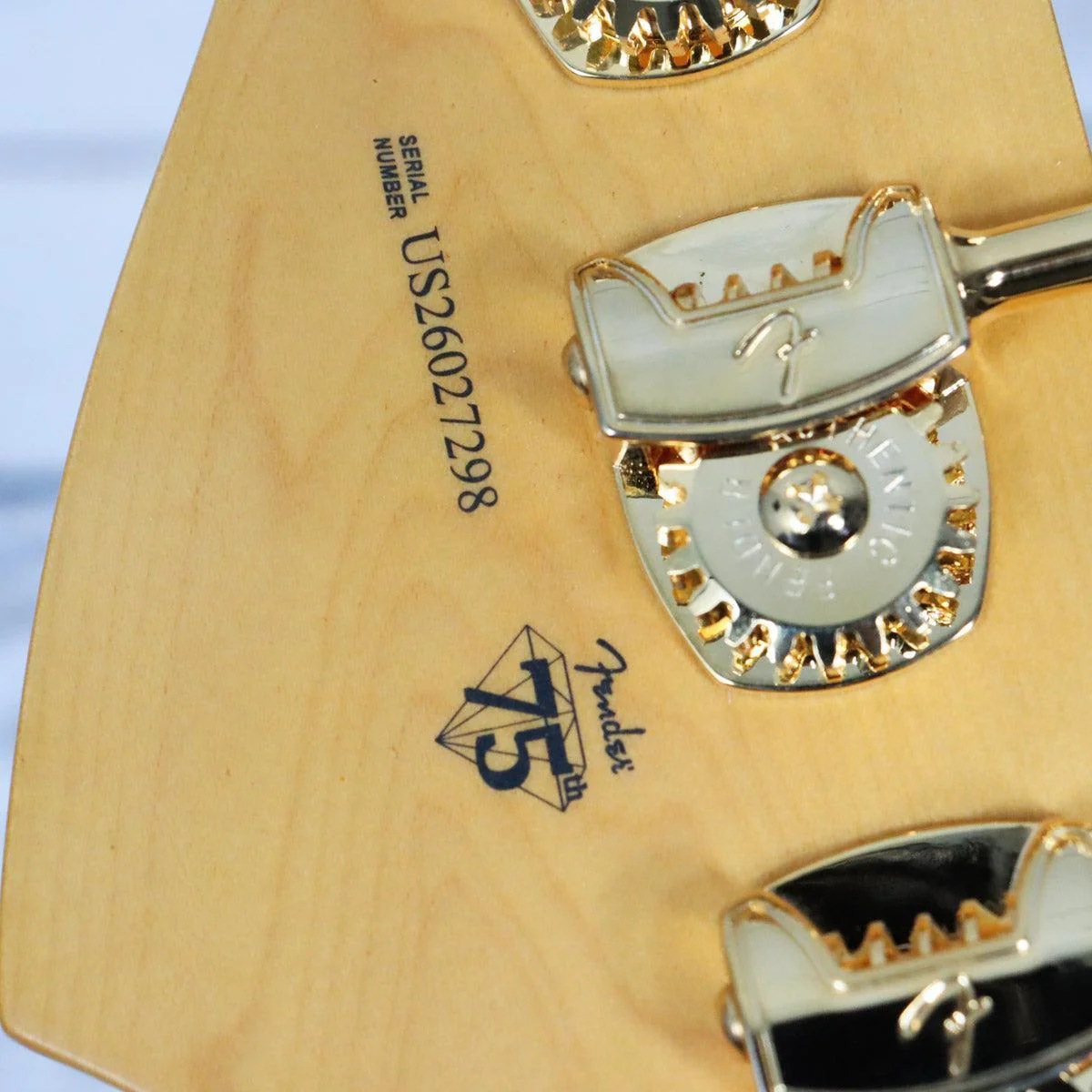 Fender 75th Anniversary American Professional PJ Bass w/Case | 2-Color Sunburst - Image 7