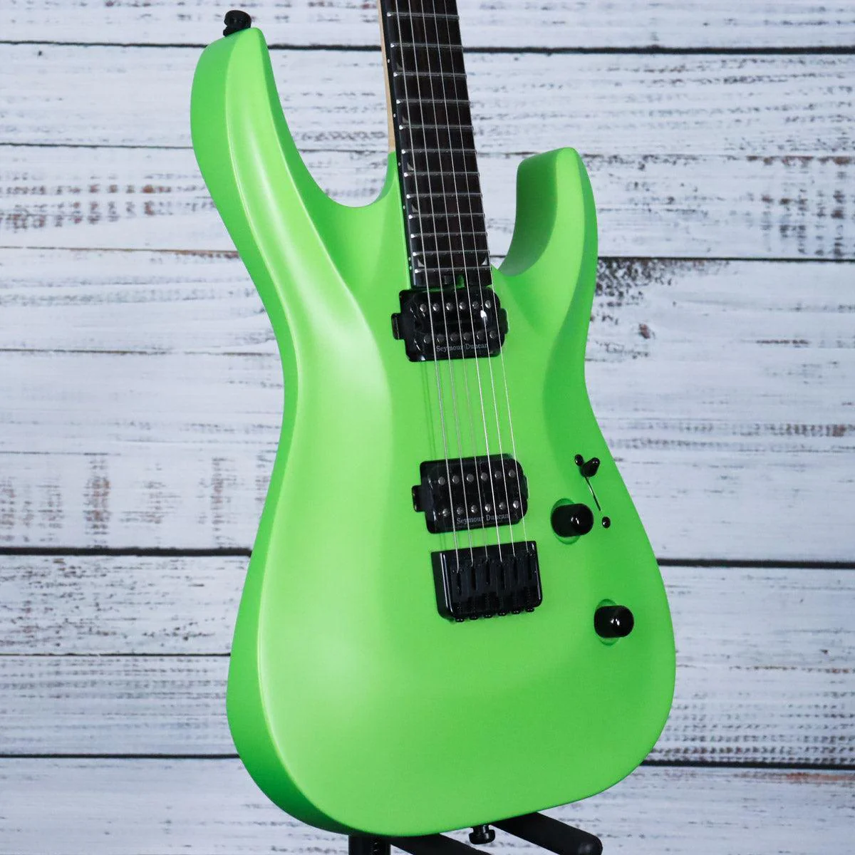 Jackson Pro Plus Series Soloist SLA2 HT Electric Guitar w/Gig Bag | Toxic Apple - Image 5