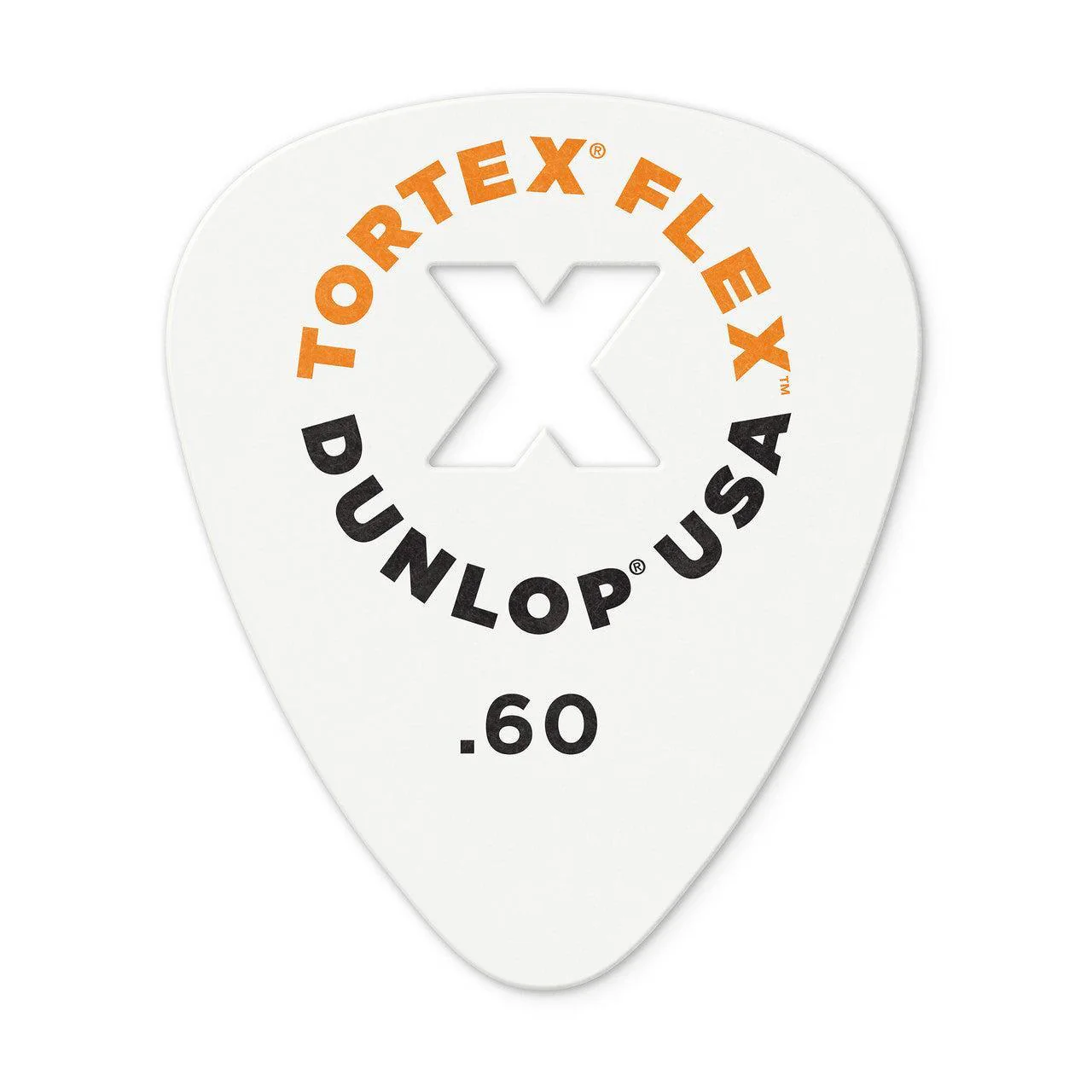 Dunlop Tortex Flex "X" Pick | 0.60mm | 12-Pack