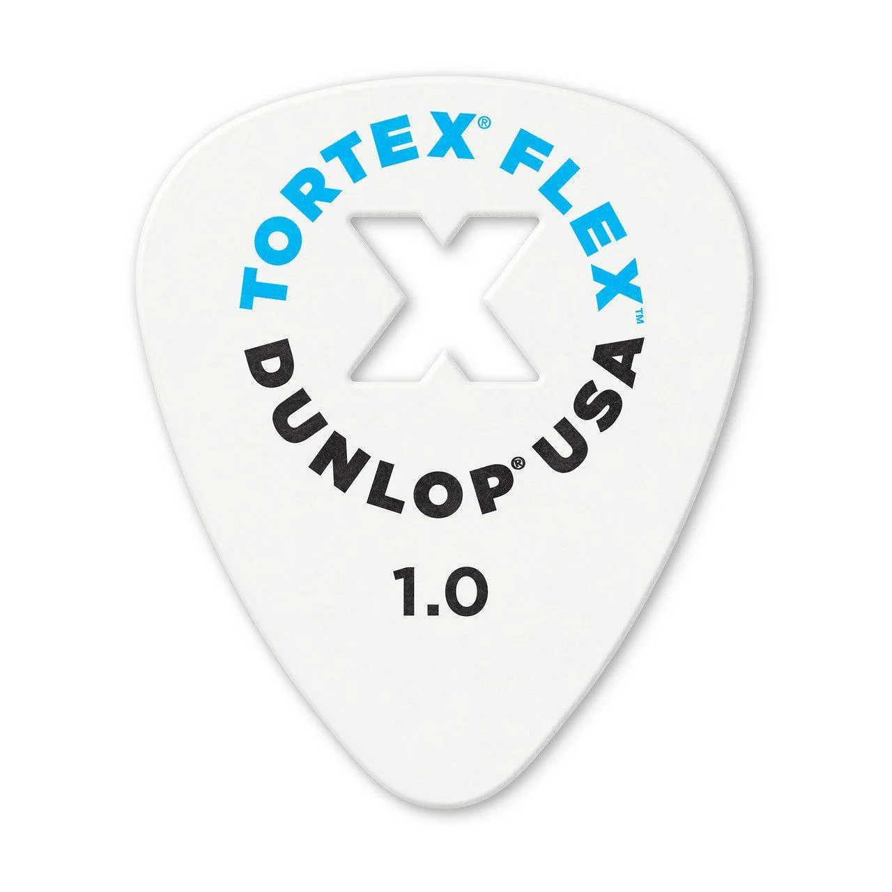 Dunlop Tortex Flex "X" Pick | 1.0mm | 12-Pack