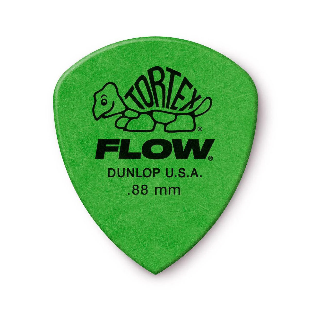 Dunlop Tortex Flow Guitar Picks | 0.88mm | 12-Pack