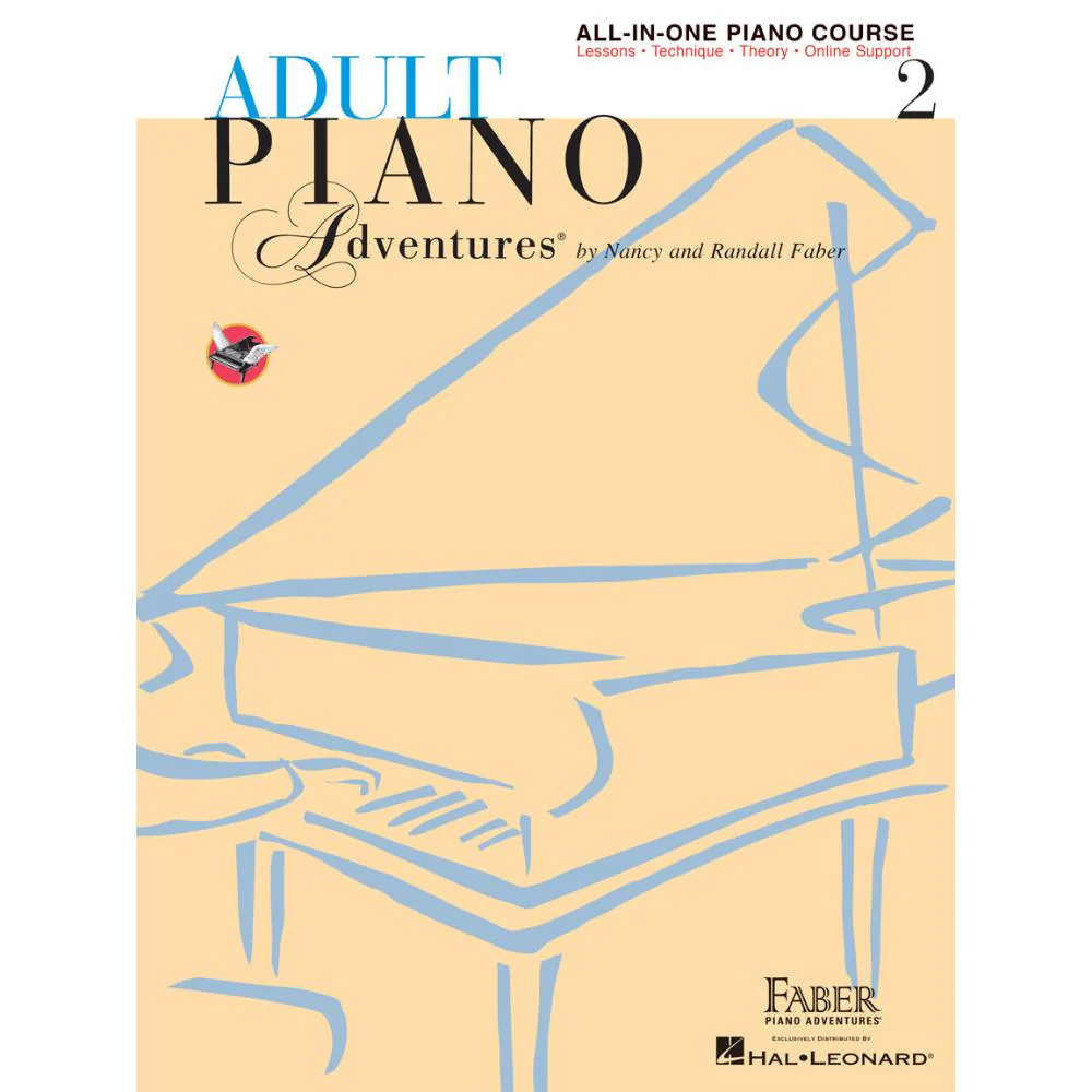Adult Piano Adventures All-In-One Piano Course | Book 2 (Online Resources)