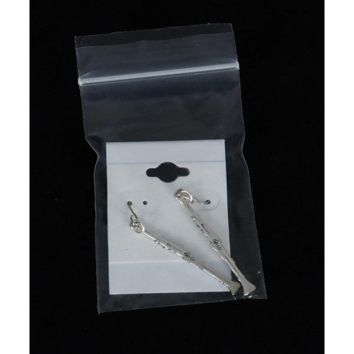 Aim Gifts Earrings | Sterling Silver Clarinet - Image 2