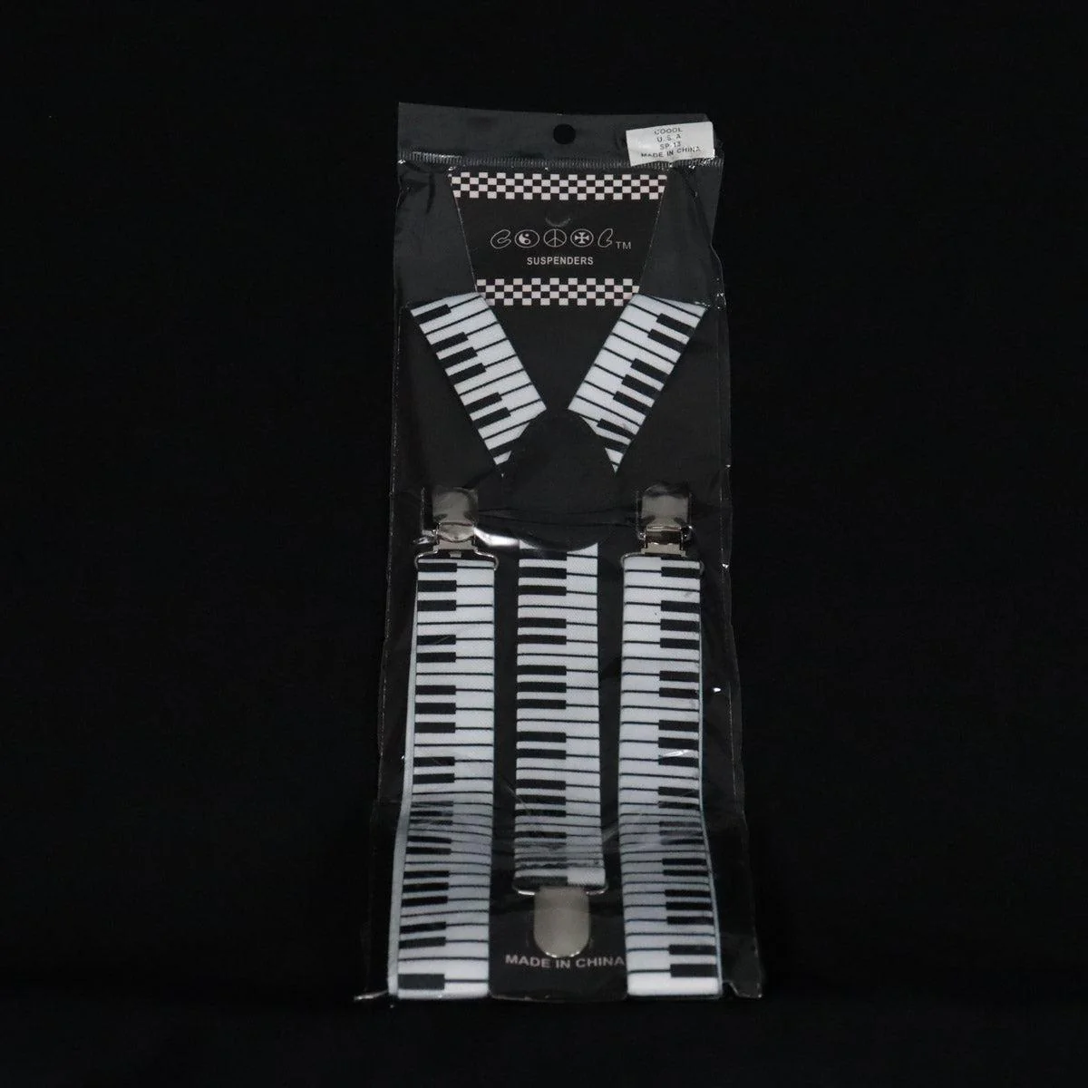 Aim Gifts Suspenders | 3-D Keyboard