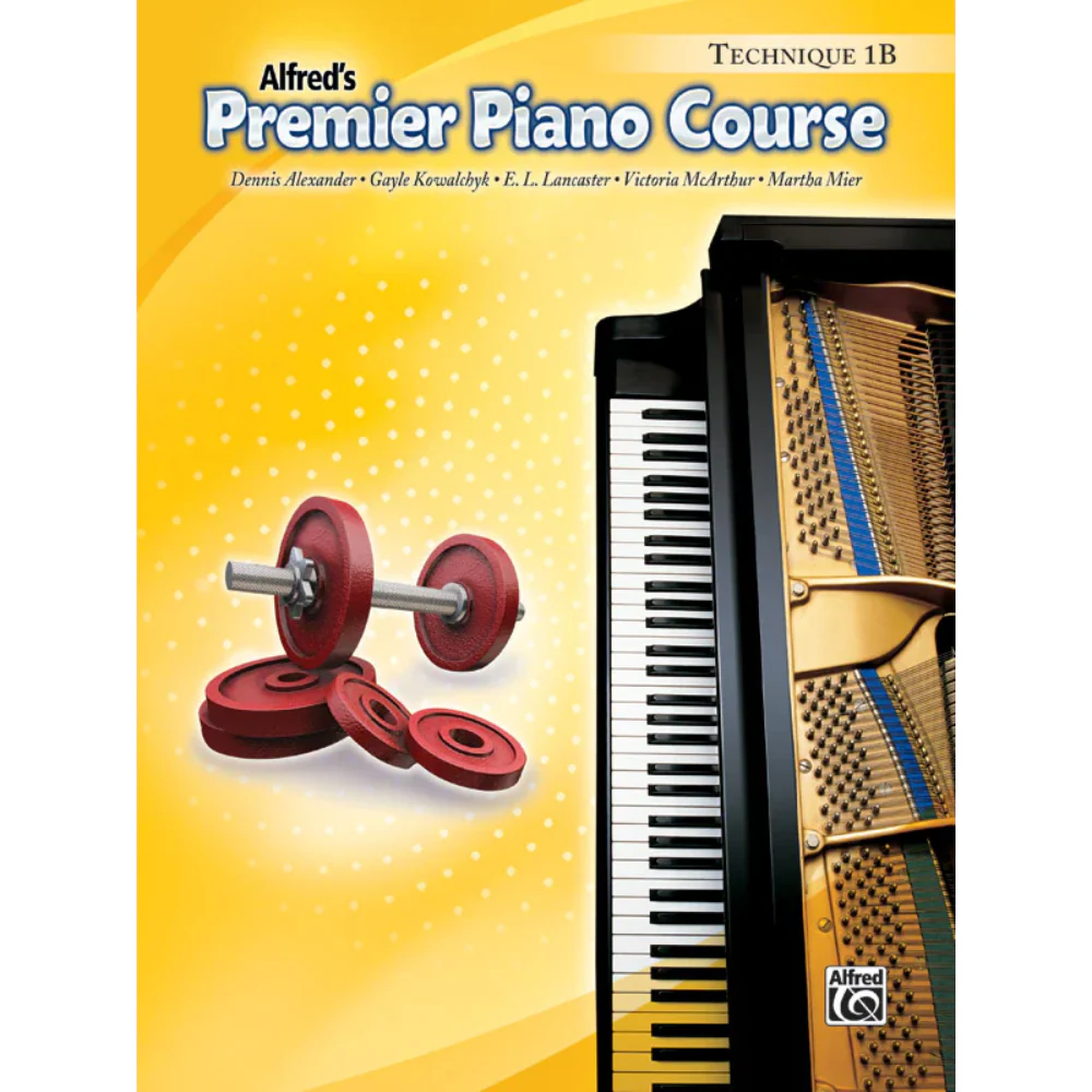 Alfred's Premier Piano Course | Technique | Book 1B
