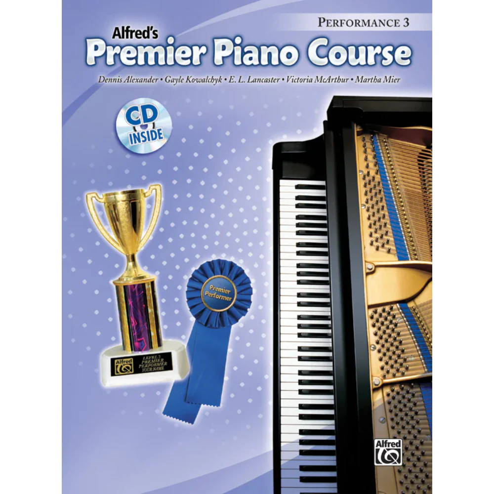 Alfred's Premier Piano Course | Performance | Book 3 (CD Included)
