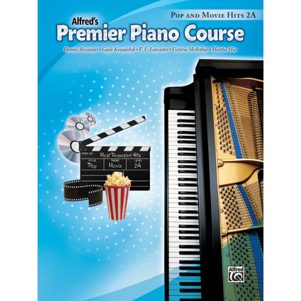 Alfred's Premier Piano Course | Pop & Movie Hits | Book 2A