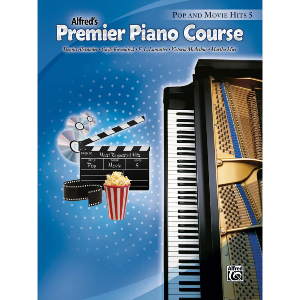 Alfred's Premier Piano Course | Pop & Movie Hits | Book 5