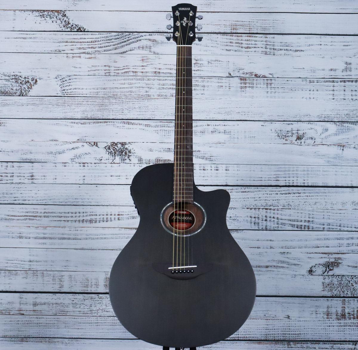 Yamaha APX600M Thinline Acoustic-Electric Guitar | Smoky Black - Image 3