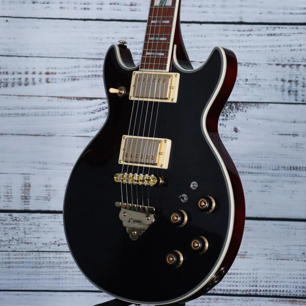Ibanez AR320 AR Standard Electric Guitar | Midnight Black Metallic - Image 5