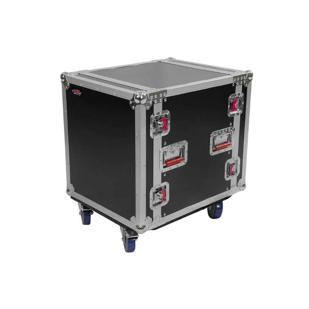 Gator 12U Standard Audio Road Rack Case w/Casters | 17" Depth (IN-STOCK)