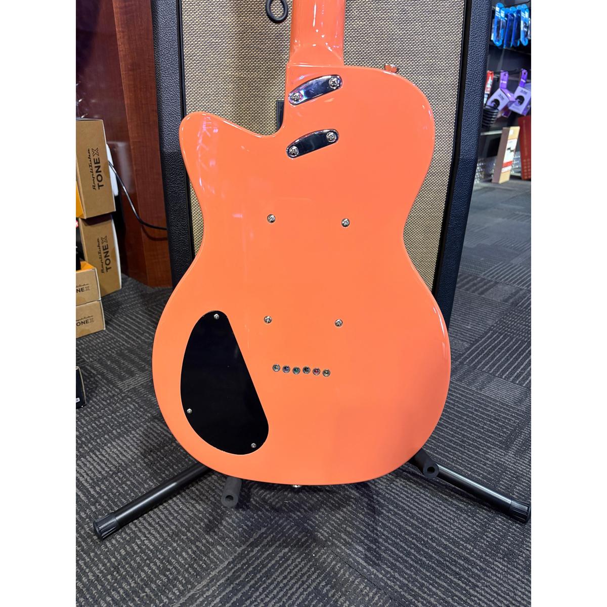 *B-STOCK* Silvertone 1303CRL Electric Guitar | Key West Coral - Image 3