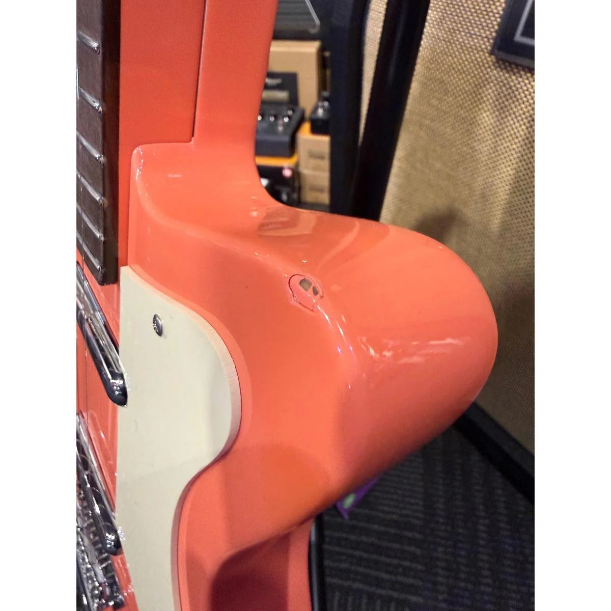 *B-STOCK* Silvertone 1303CRL Electric Guitar | Key West Coral - Image 5