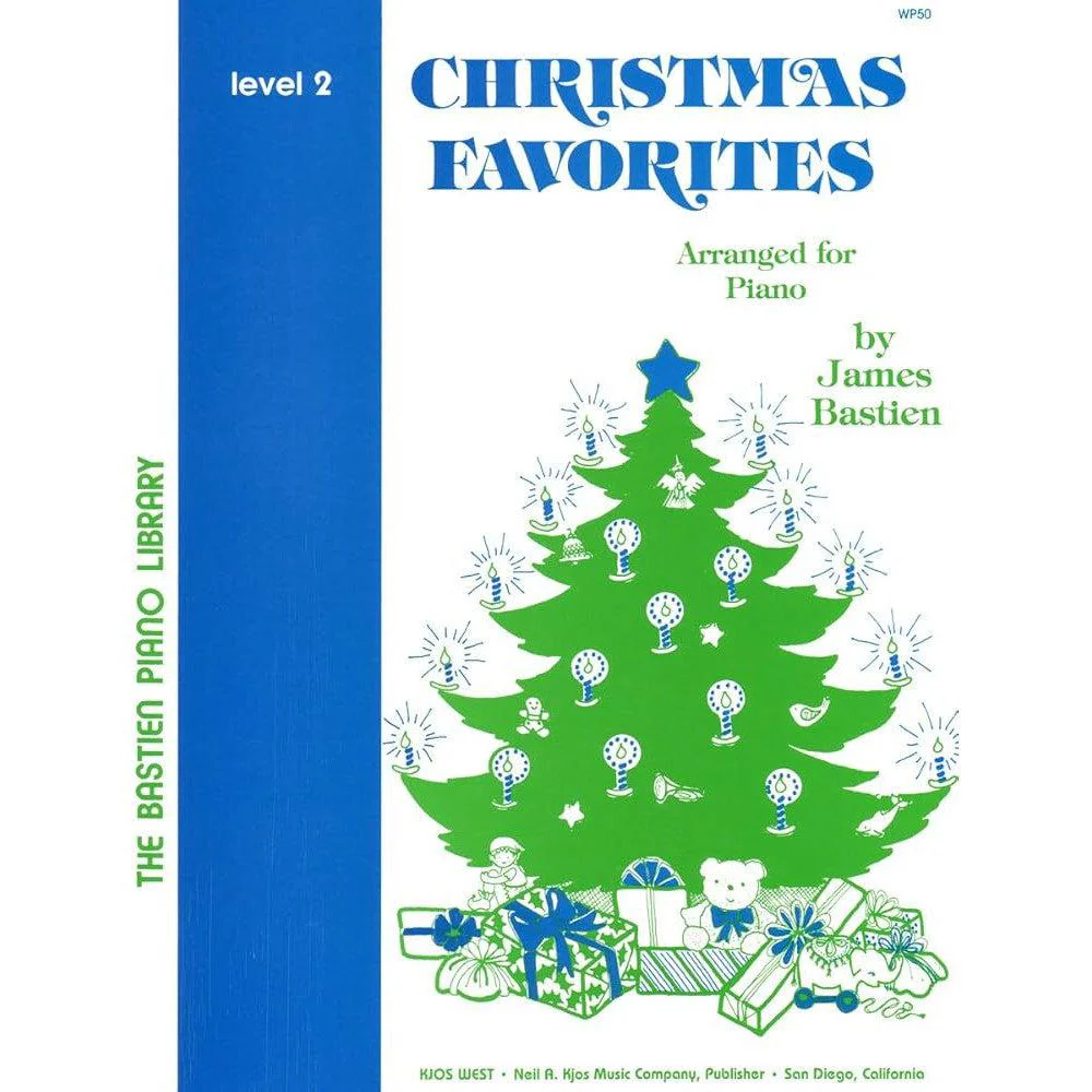Bastien Piano Library | Christmas Favorites | Level 2