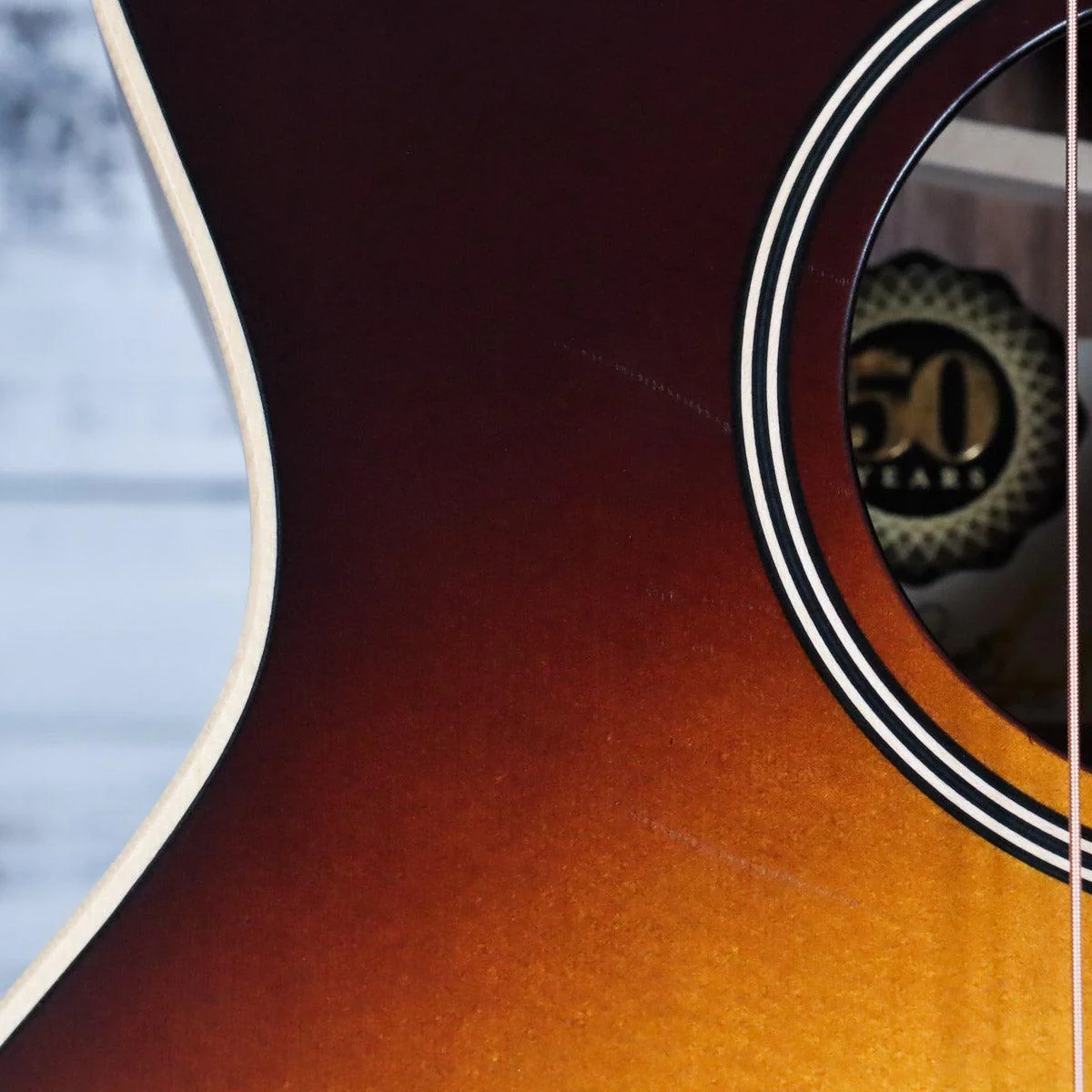 *Bstock* Taylor 50th Anniversary AD14ce-SB | Tobacco Sunburst Top - Image 5