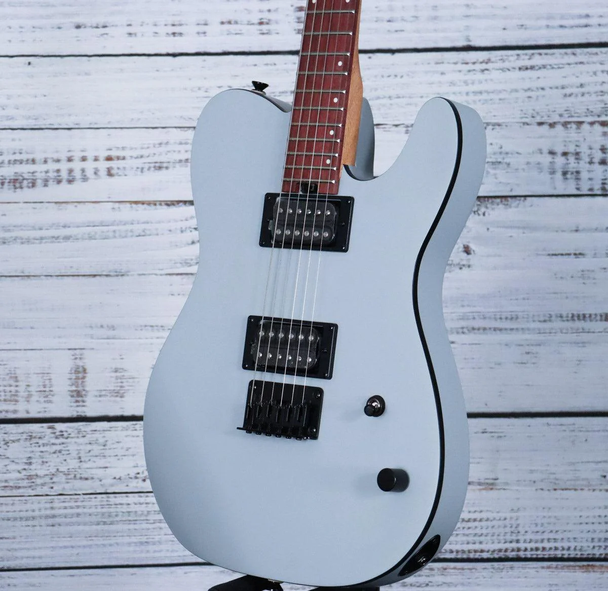Charvel Standard Series San Dimas Style-2 Electric Guitar SD2 HH HT | Satin Gray (IN-STOCK) - Image 5