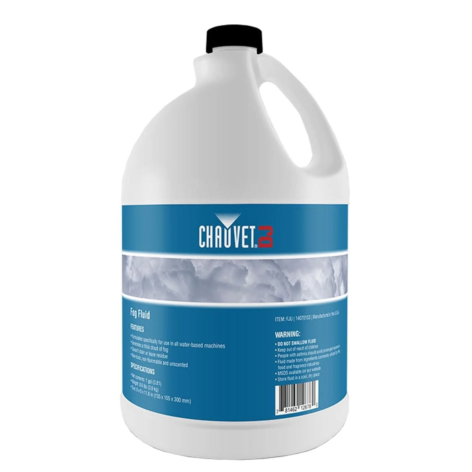 Chauvet FJU High Performance Fog Fluid | One Gallon