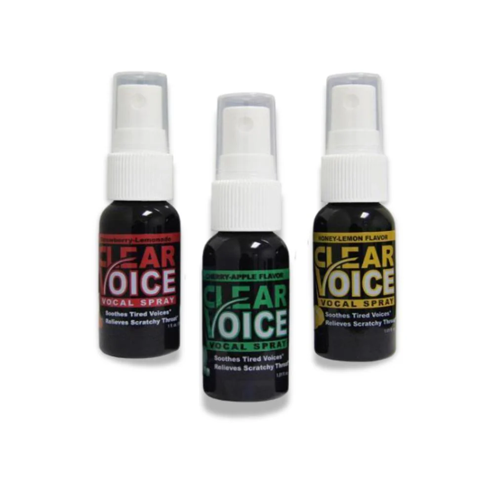 Clear Voice Fast-Acting Vocal Throat Spray | Fresh Mint