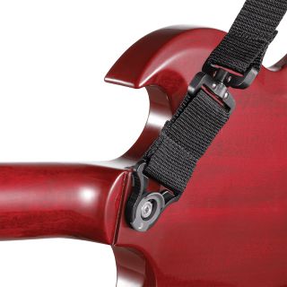 D'Addario Auto-Lock/Swivel Polypro Guitar Guitar Strap | Black (2") - Image 3
