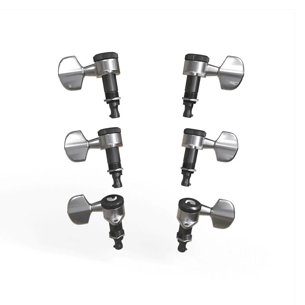 D'Addario Auto-Trim Tuning Machines | 3x3 | Chrome - Image 2