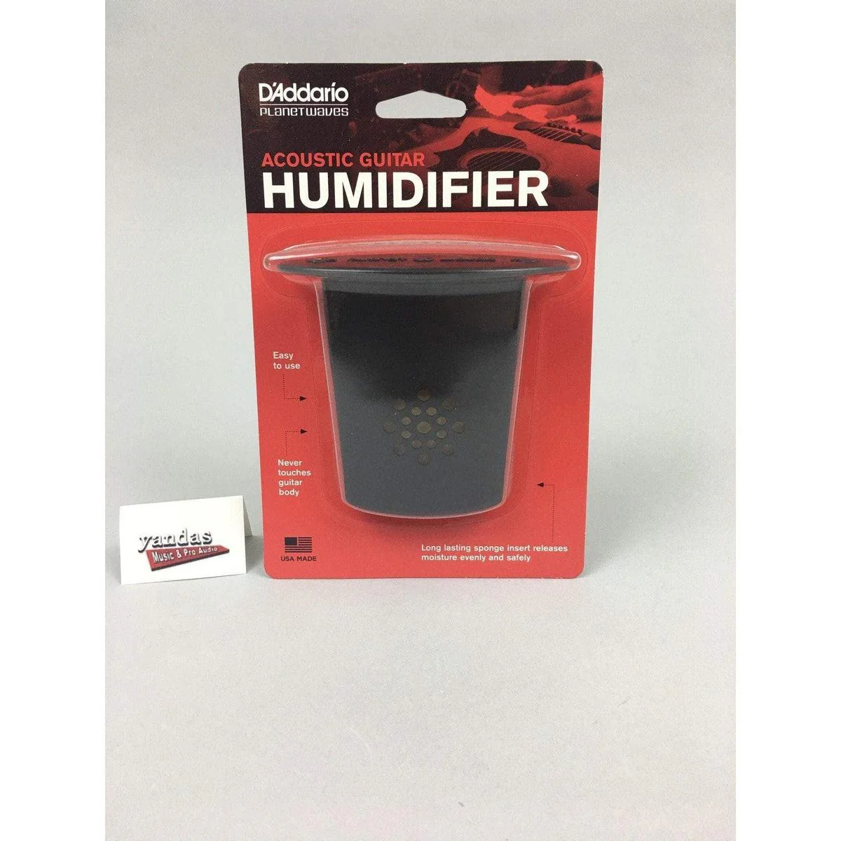 D'Addario GH Acoustic Guitar Humidifier