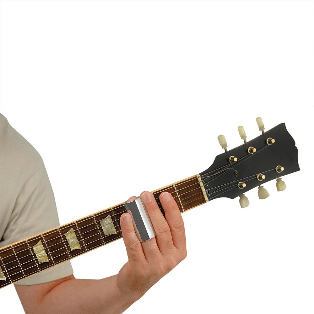 D'Addario Guitar Slide | Chrome-Plated Brass | Large - Image 3