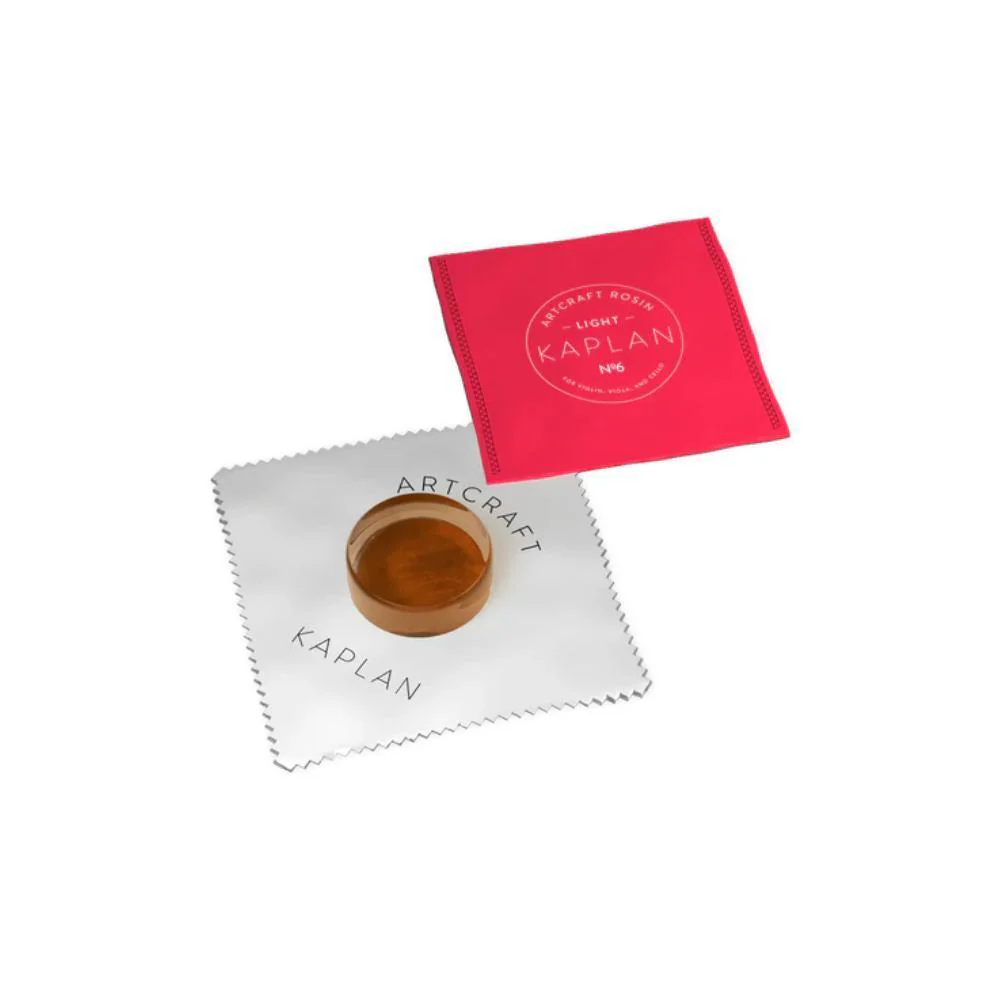 D'Addario Kaplan Artcraft Light Bow Rosin w/Soft Pouch