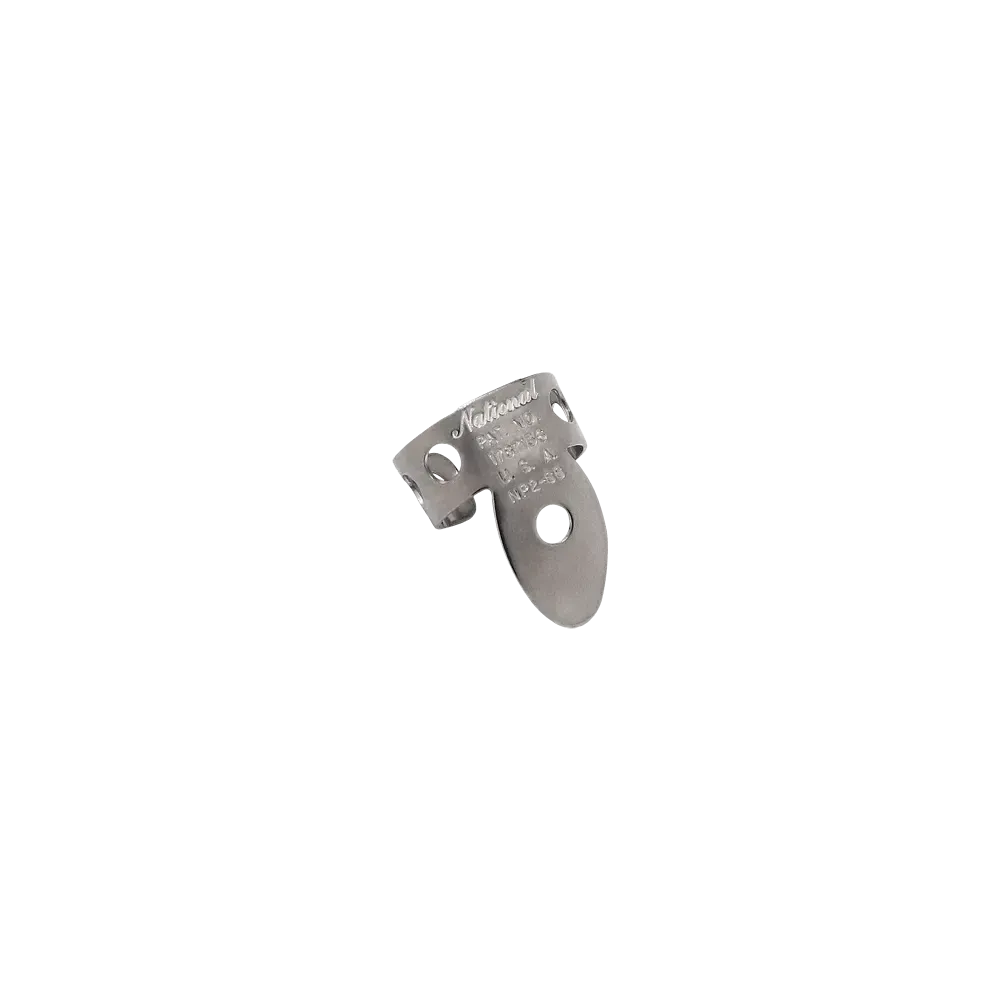 D'Addario National Stainless Steel Finger Picks | 4 Pack - Image 2