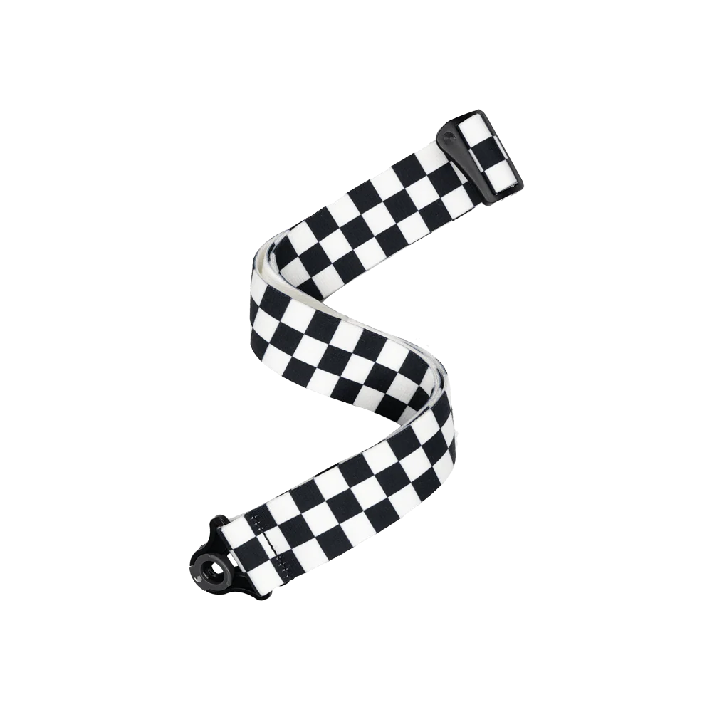 D'Addario Auto-Locking Nylon Guitar Strap | Checkerboard (2") - Image 4