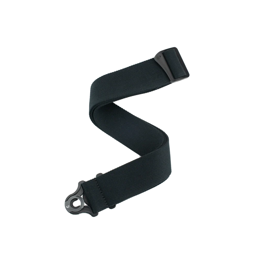 D'Addario Auto-Locking Nylon Guitar Strap | Skater Black (2") - Image 4