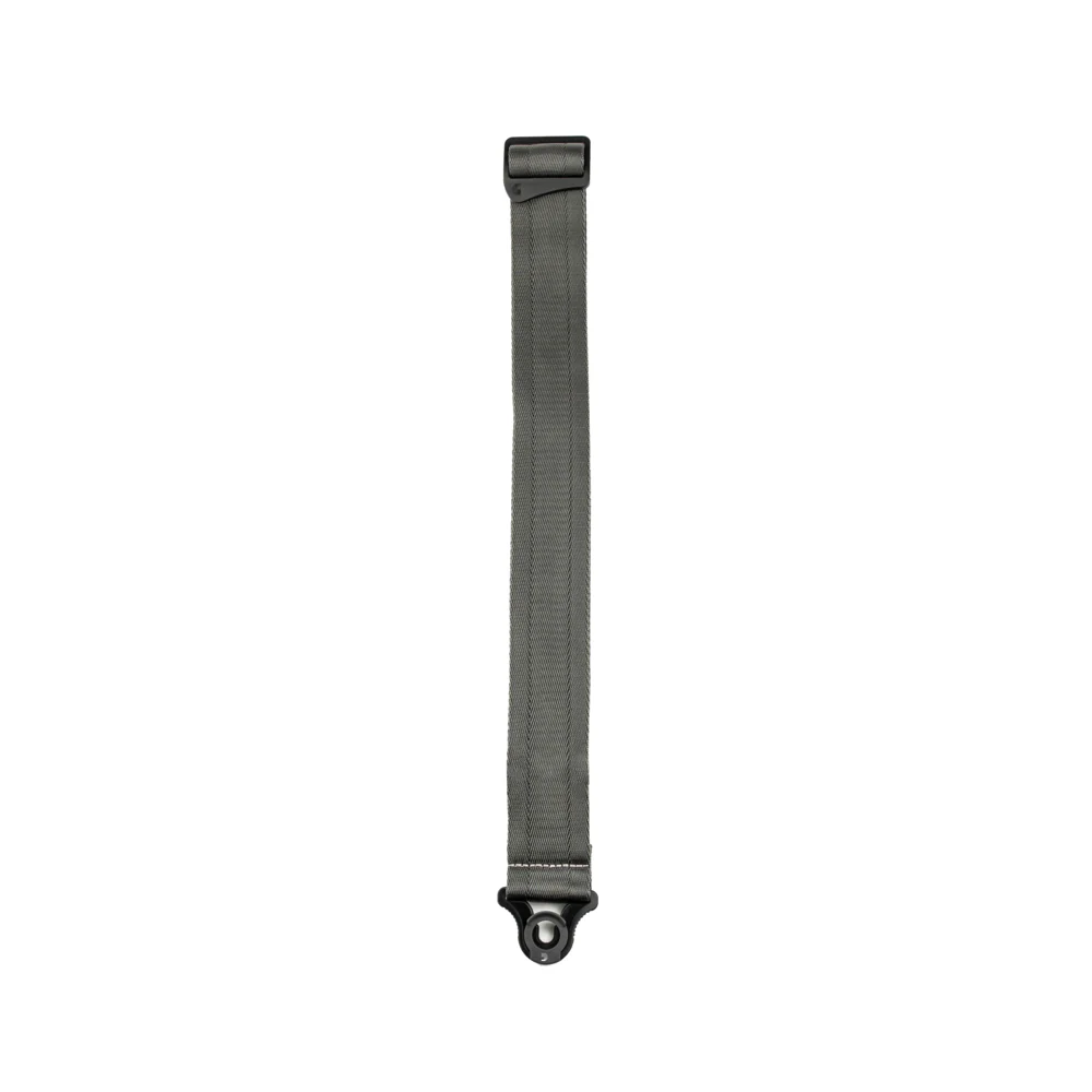 D'Addario Auto-Locking Nylon Guitar Strap | Metal Grey (2") - Image 3