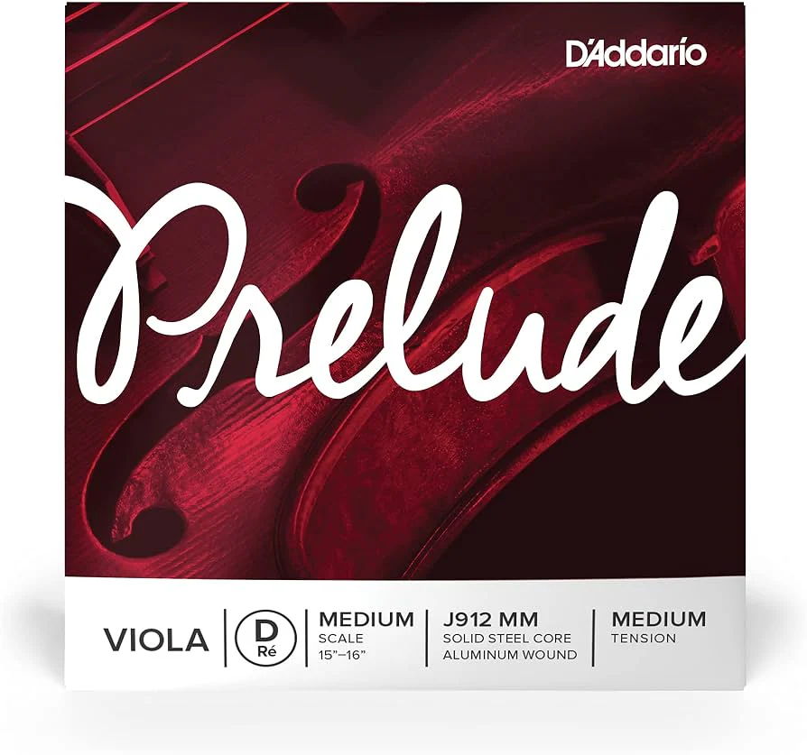 D'Addario Prelude Viola Single D String | Medium Scale | Medium Tension