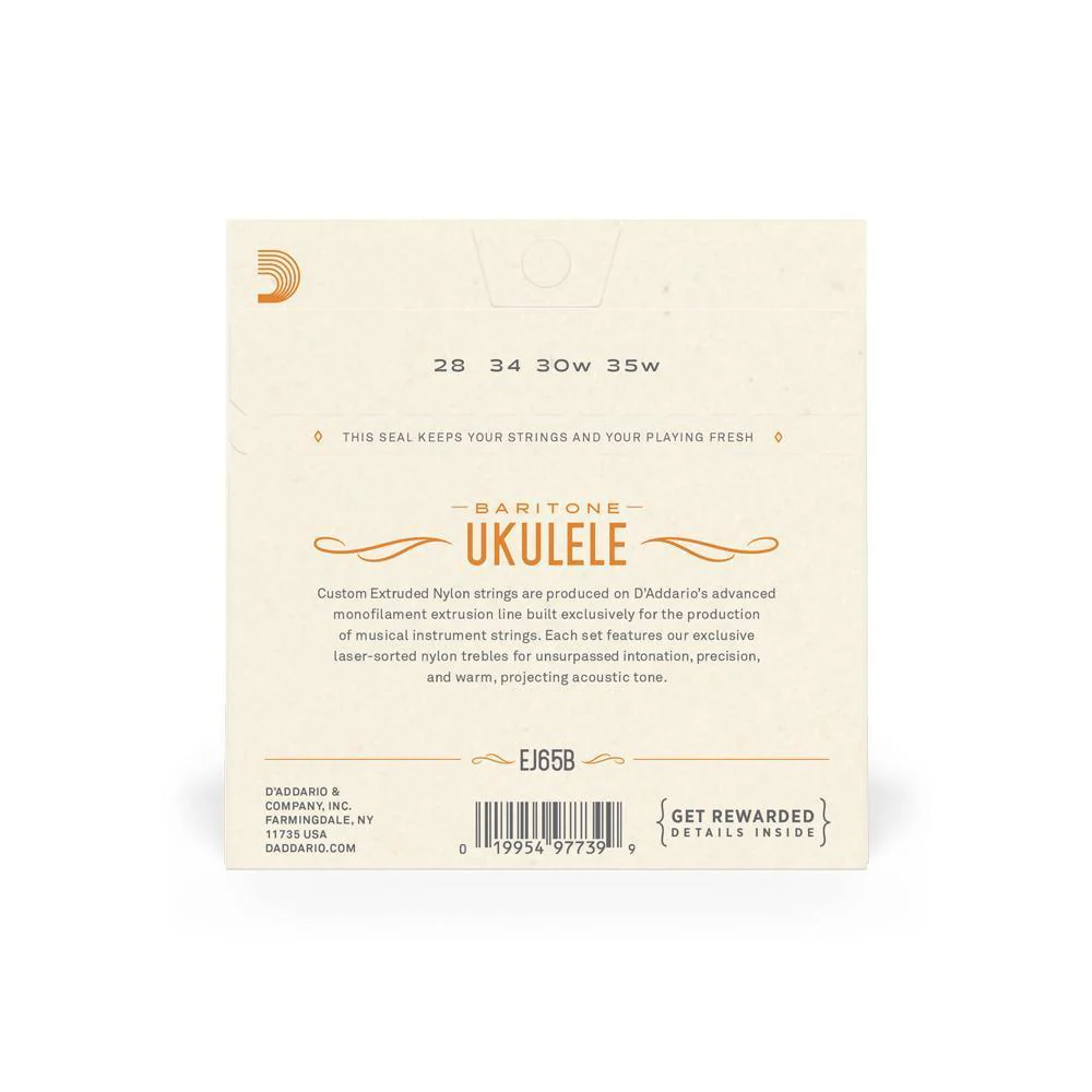 D'Addario Pro-Arté Custom Extruded Baritone Ukulele Strings - Image 2