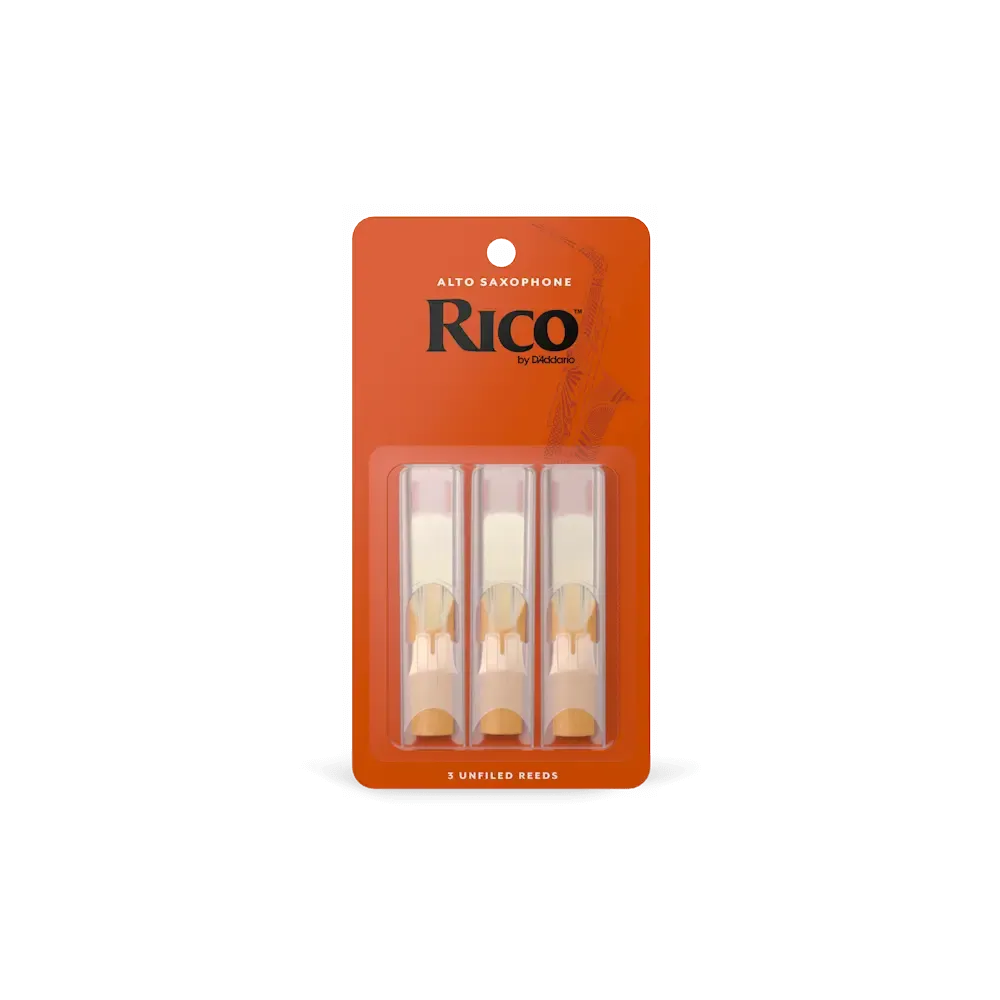Rico Alto Sax Reeds | 3.0 | 3-Pack