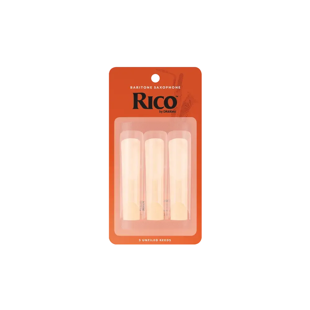 Rico Baritone Sax Reeds | 2.5 | 3-Pack