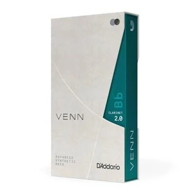 D'Addario VENN Bb Clarinet Reed | G2 | Strength 2.0
