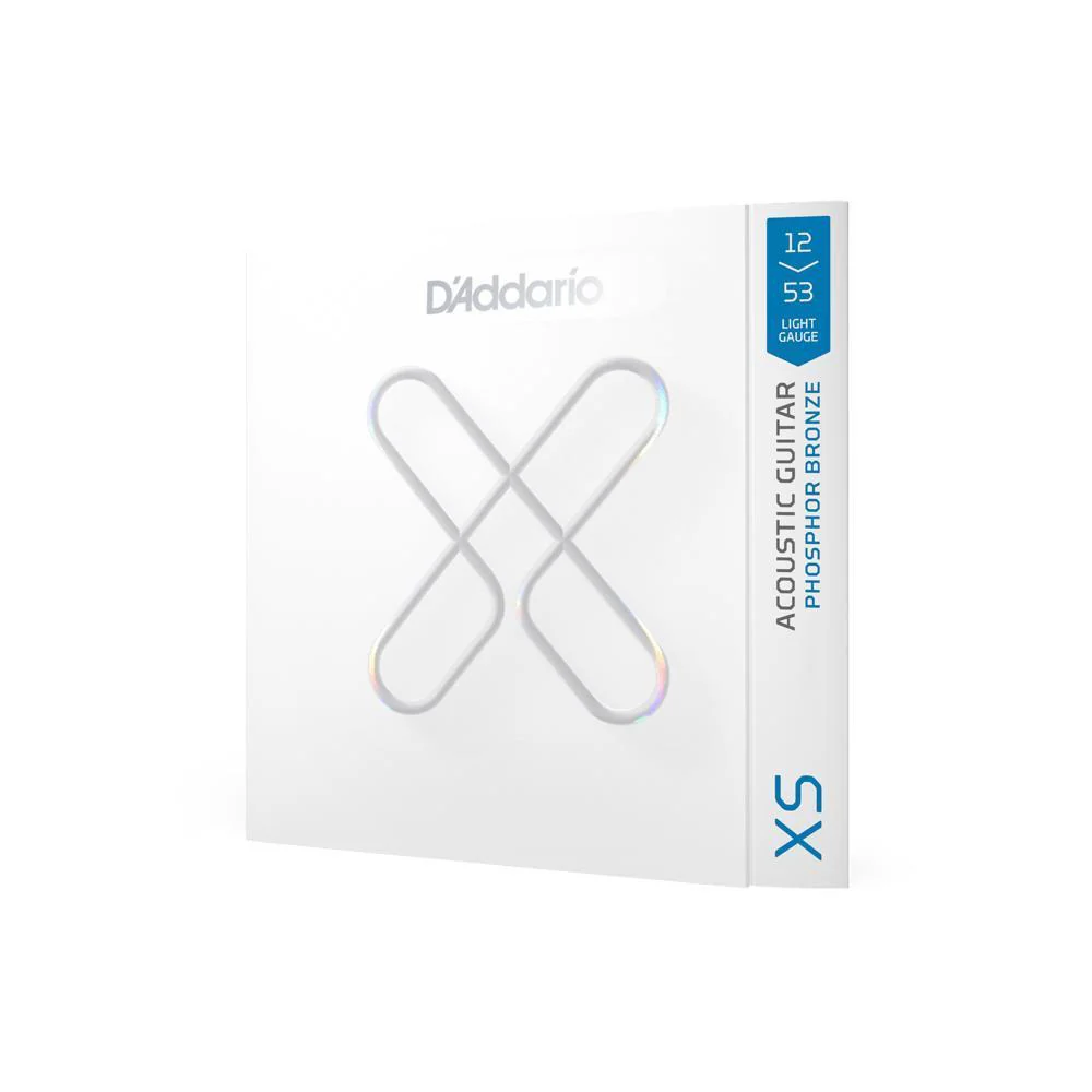 D'Addario XS Phophor Bronze Acoustic Guitar Strings | 12-53