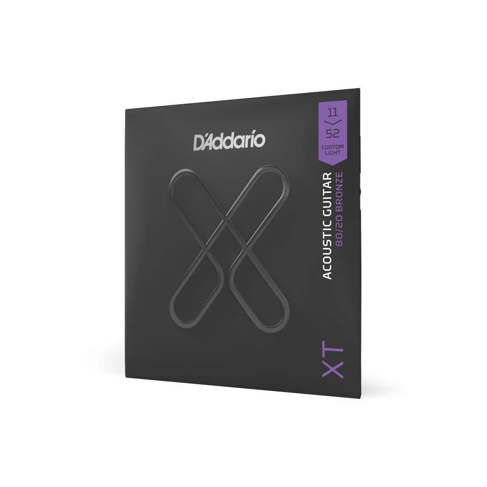 D'Addario XT 80/20 Bronze Acoustic Guitar Strings | 11-52