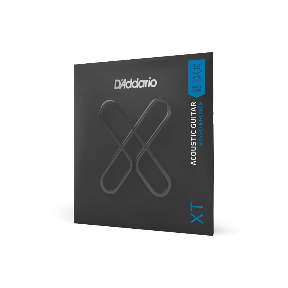D'Addario XT 80/20 Bronze Acoustic Guitar Strings | 12-53