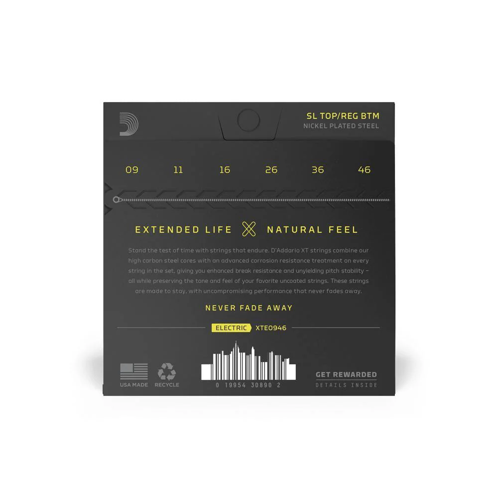 D'Addario XT Coated Electric Guitar Strings | 9-46 - Image 2