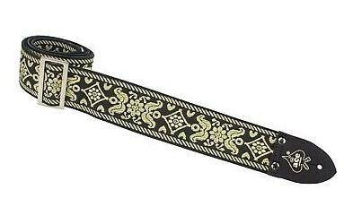 D'andrea Ace Guitar Strap | Vintage Gold (2")