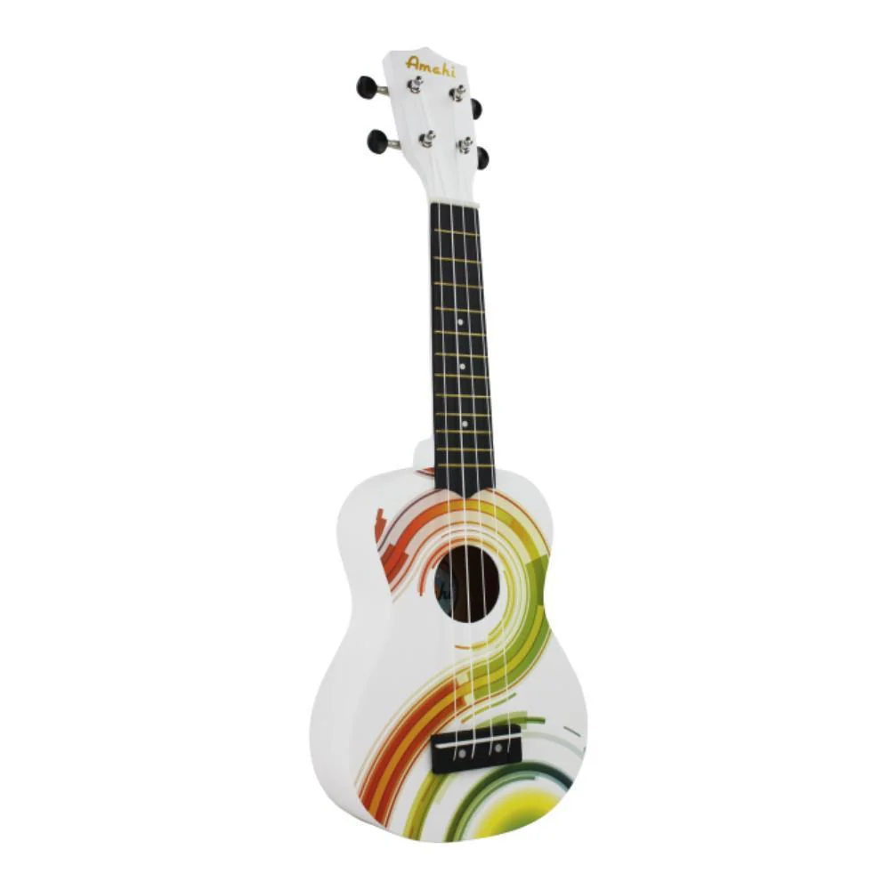 Amahi Soprano Ukulele w/Bag | Psychedelic