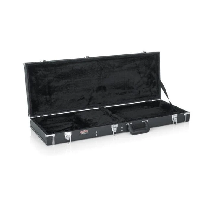 Gator  Deluxe Wood Case for Electric Guitars | Black - Image 2