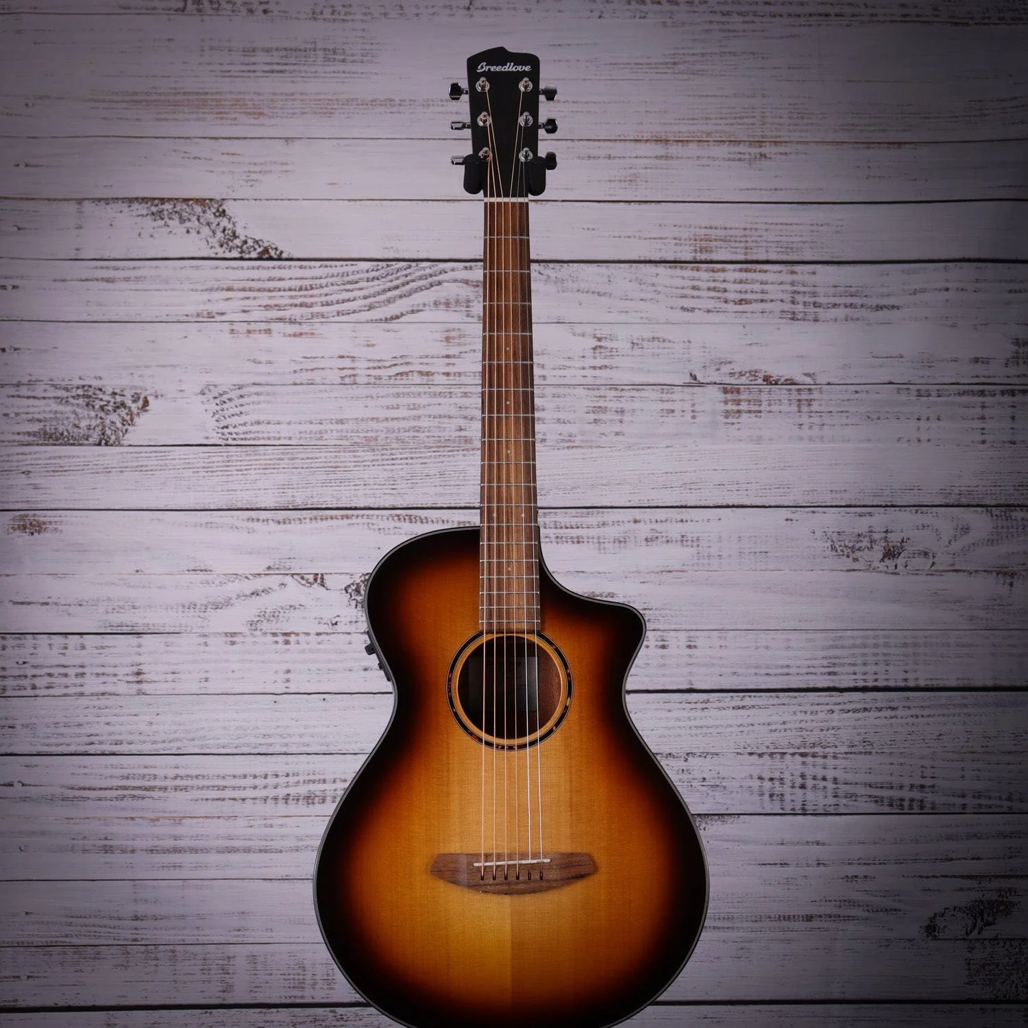 *DEMO* Breedlove Discovery S Concertina Edgeburst Acoustic-Electric Guitar | Red Cedar-African Mahogany - Image 3