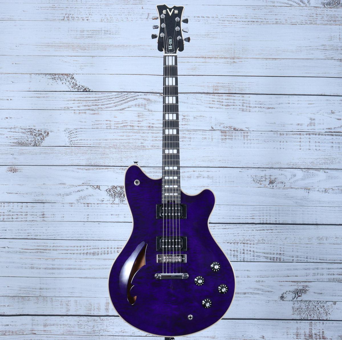 *DEMO* EVH SA-126 Special QM Electric Guitar | Transparent Purple - Image 3