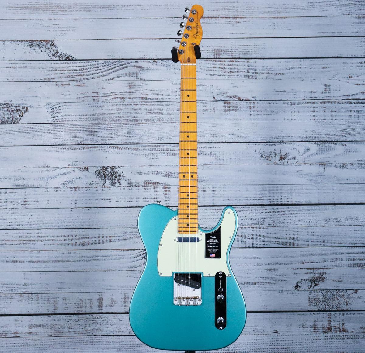 *DEMO* Fender AM Professional Classic Telecaster | Faded Sherwood Green Metallic - Image 3