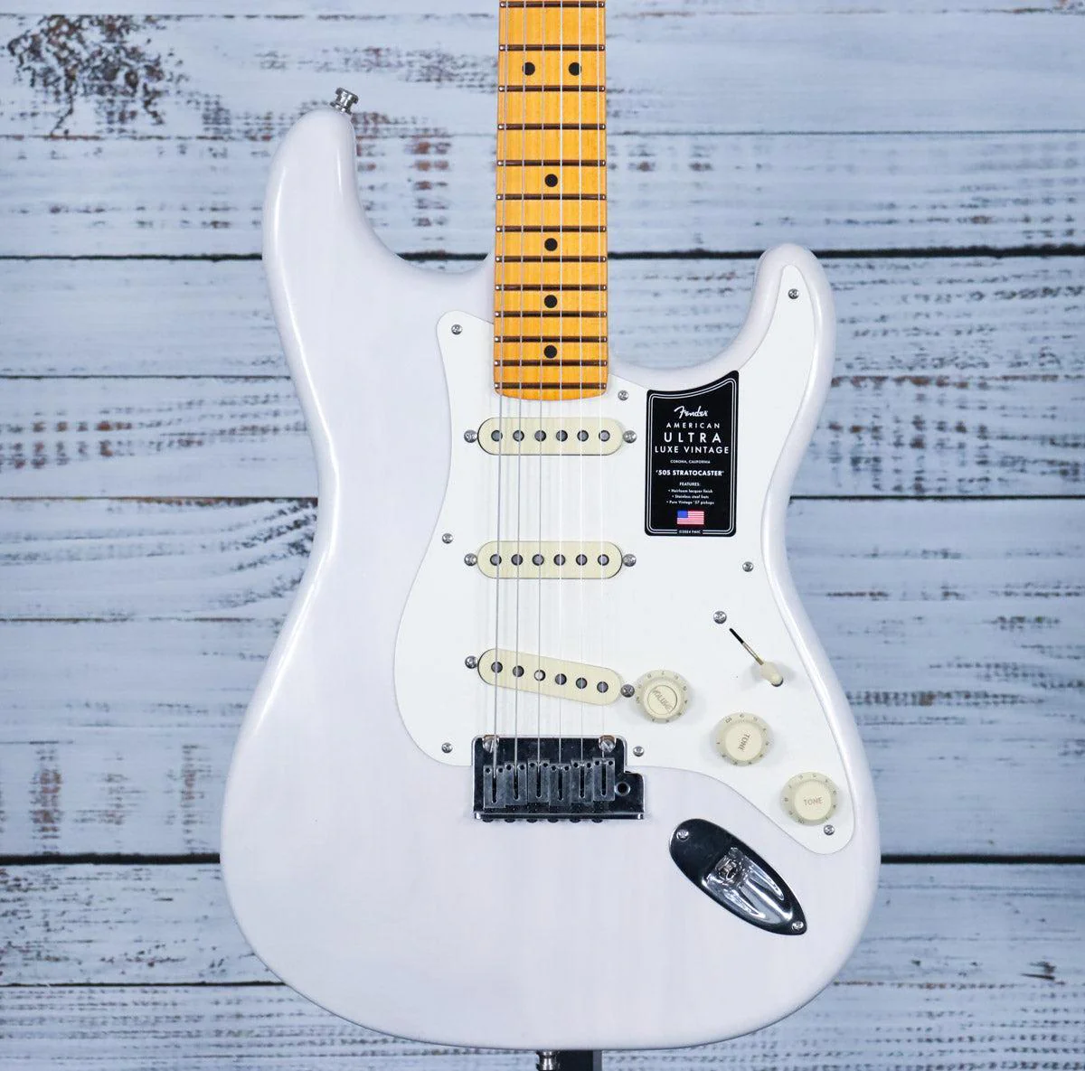 *DEMO* Fender American Ultra Luxe '50s Stratocaster® | White Blonde