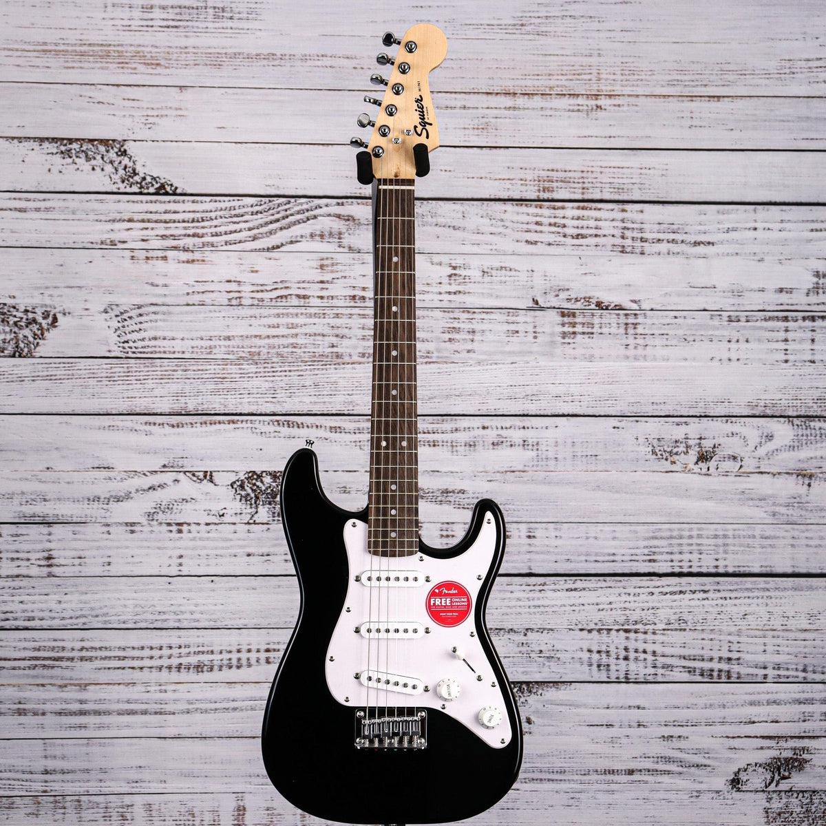*DEMO* Squier Mini Strat V2 Electric Guitar | Black - Image 3