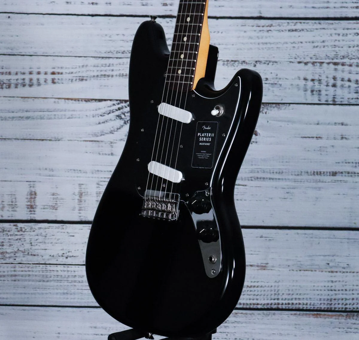 *DEMO* Fender Player II Mustang Electric Guitar | Black - Image 5