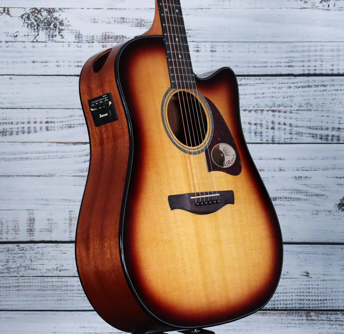 *DEMO* Ibanez AAD51CE Acoustic Guitar | Sunburst High Gloss - Image 3